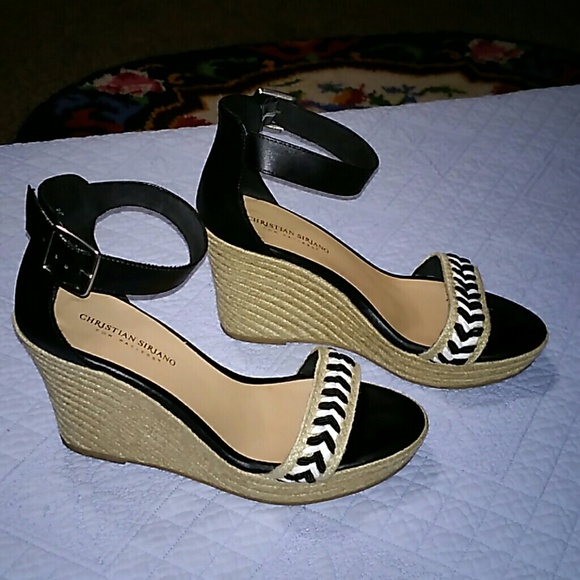 Christian Siriano Shoes - Christian Siriano Wedge Shoes size 10